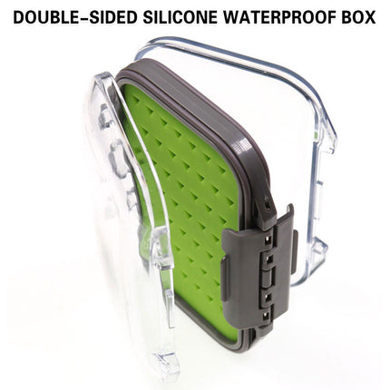 Fly Fishing Hook Box Portable for Fishing Fly Bait Hair Hook Secure Storage