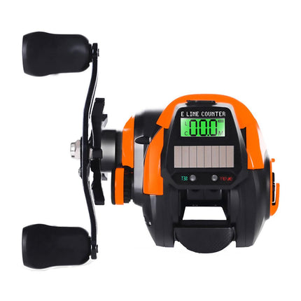 Digital Teardrop Fishing Reel Long Casting Freshwater Sea Boat Beach Raft