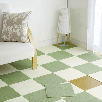 Spliced Carpet Set 12PCS Anti Slip Floor Mat Climbing Mat for Living Room Home