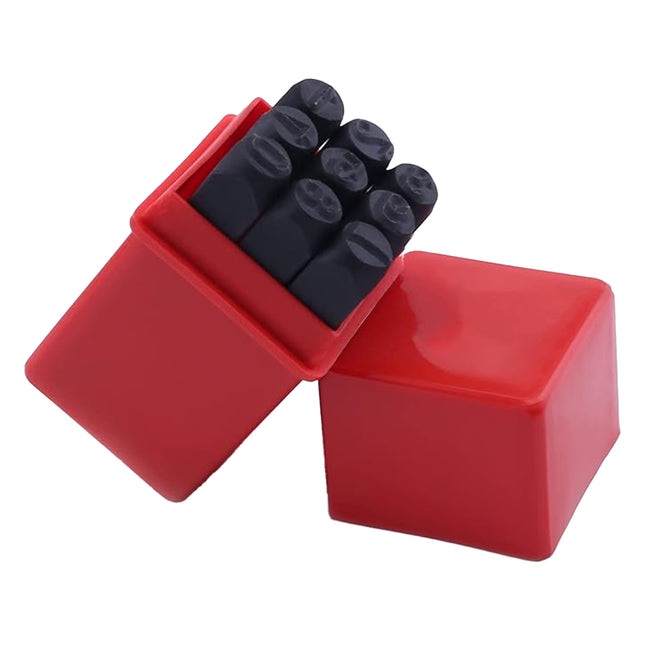 Punch Stamp Set 4MM Steel Letter Number Stamping Tool Kit For Metal Leather Wood