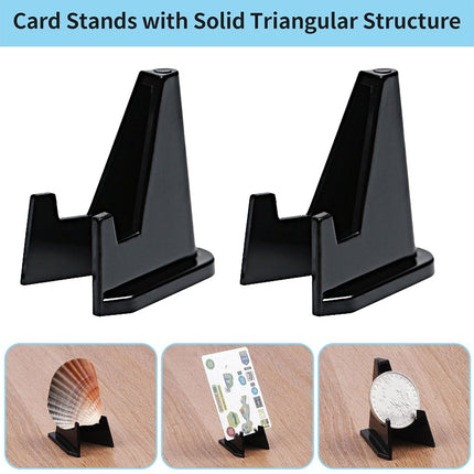 Triangular Display Stand Holder For Coin Banknote Round Square Holder Display