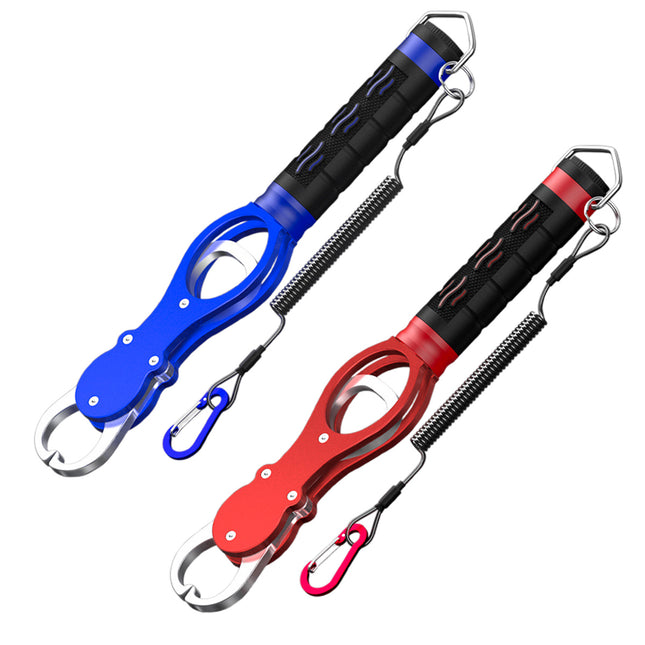 Multi Function Fish Control Clamp with Scale Fishing Tool Portable Lip Gripper