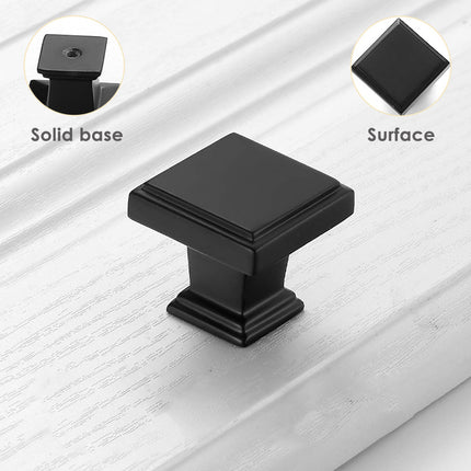 Black Copper Cabinet Handle Wardrobe Drawer Pull Door Handle for Cabinets