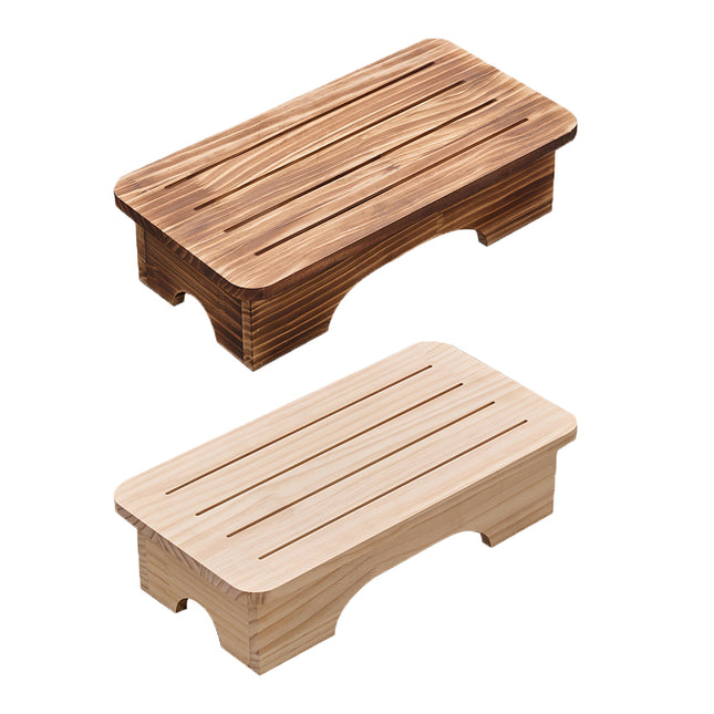 Solid Wood Small Stool Footrest Step Stool Shoe Changing Low Bench Indoor Use