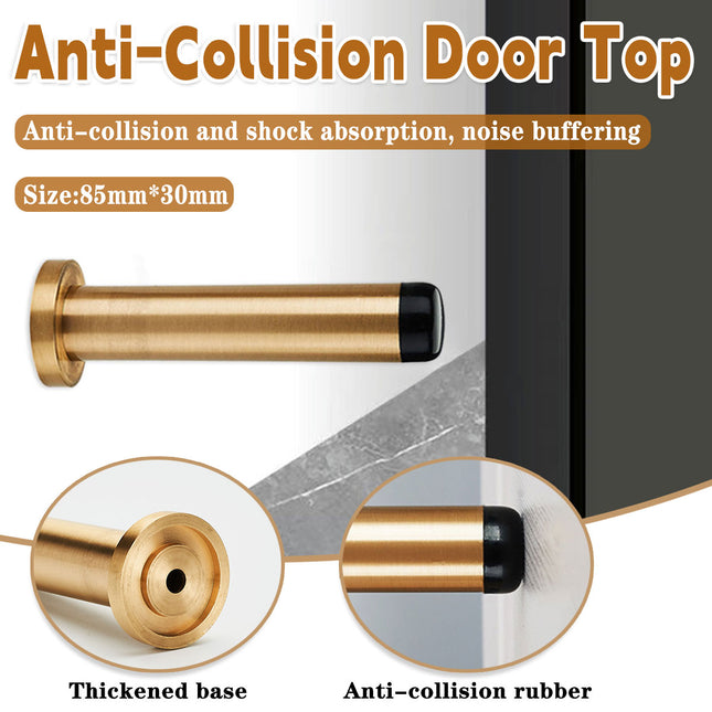 Bathroom Door Stopper Anti Collision Door Buffer For Preventing Wall Damage Home