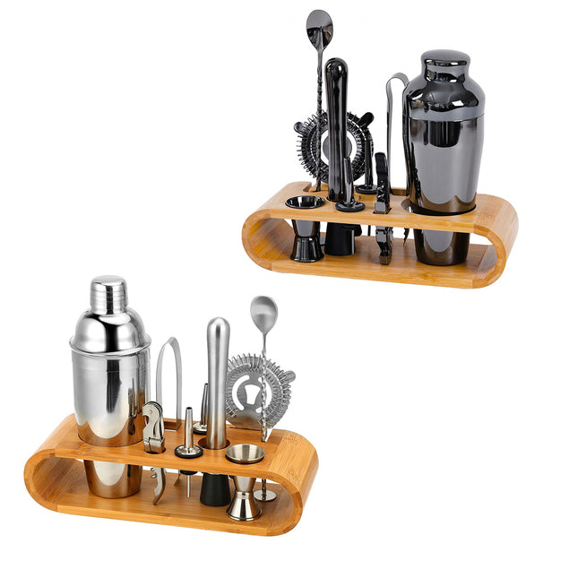 Cocktail Shaker Set Bar Tools Stainless Steel Mixing Glasses Drink Shaker Cups