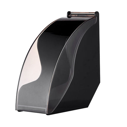 Fan Shaped Coffee Filter Storage Dustproof Box Easy To Access For Cafe Kitchen