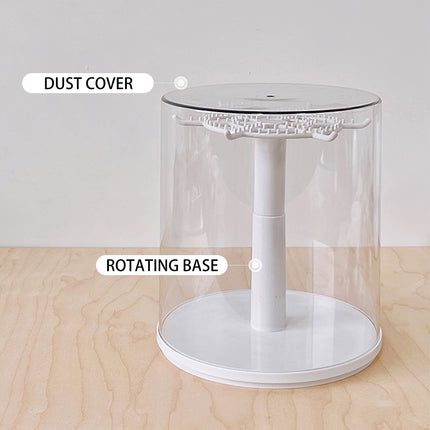 Doll Pendant Display Box Transparent Rotary Hand Operated Blind Box Storage Rack