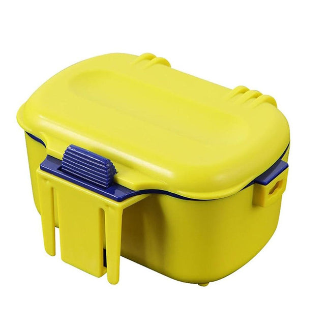 Red Worm Holding Case Fishing Lure Storage Box Live Bait Organizer Container