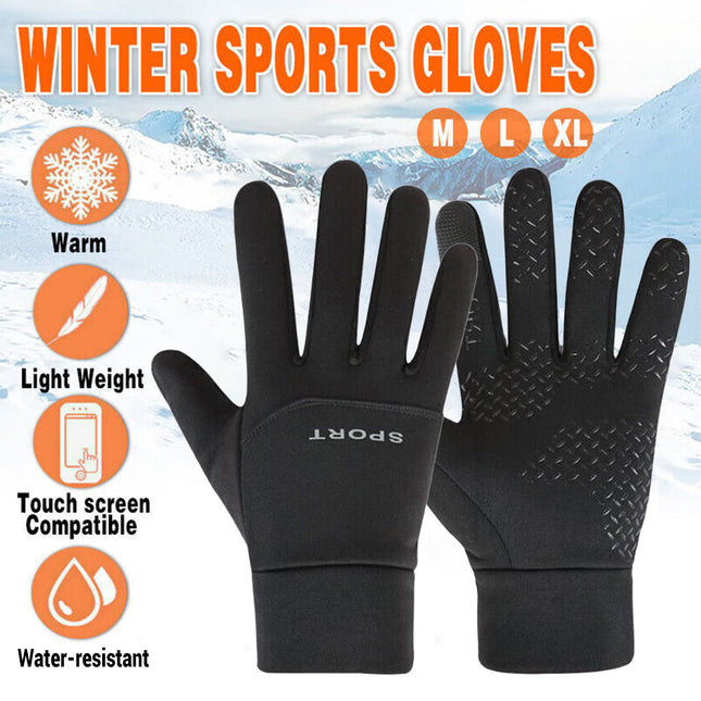 Winter Warm Thermal Outdoor Water-resistant Sports Windproof Touch Screen Ski Gloves