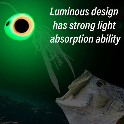 Luminous Fishing Lures Glow Fake Lures Bright Artificial Baits for Night Fishing