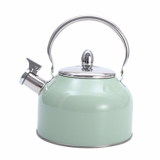 Stainless Steel Kettle 2.5L Household Water Boiler Anti Scalding Tea Pot Durable