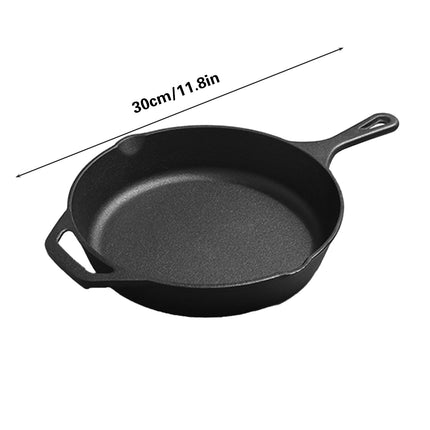 Nonstick Frying Pan 30cm Cooking Skillet with Heat Resistant Helper Handle