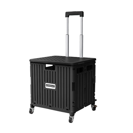 Portable Foldable Shopping Cart Grocery Trolley Wheels Collapsible Supermarket