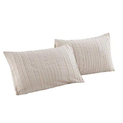 Bedding Set 3PCS Quilt Cover Pillowcase Soft Microfiber Queen Size Bedroom Decor