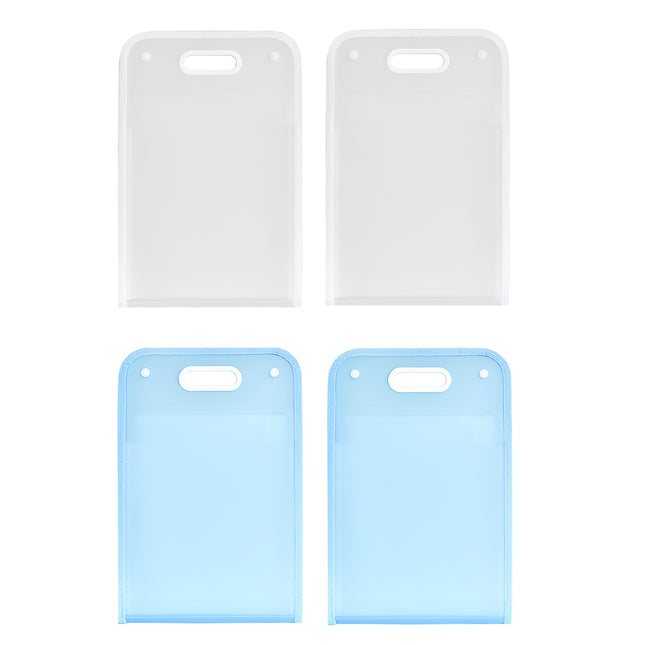 2PCS 13 Pocket A4 File Storage Bag Large Capacity Organizer Durable Documents