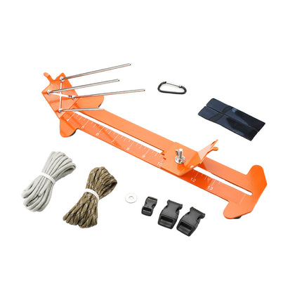 Adjustable Metal Paracord Bracelet Making Jig Braiding Tool DIY Craft Fixture