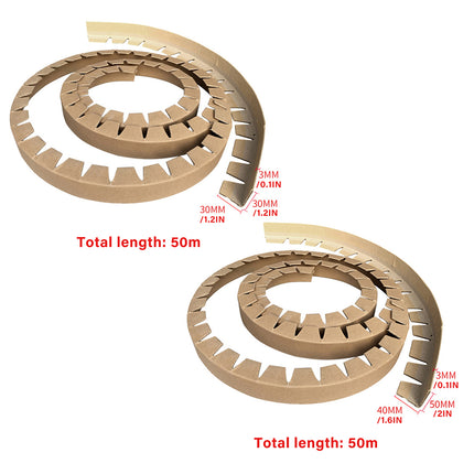 Coil Edge Guard Paper Corner Protector for Steel Iron Aluminium Roll Packing Use
