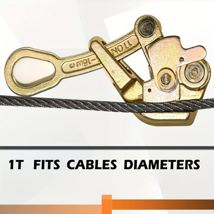 Cable Clamp Wire Rope Power Electrical Holder For Cable Fixing Anti Slip Tool