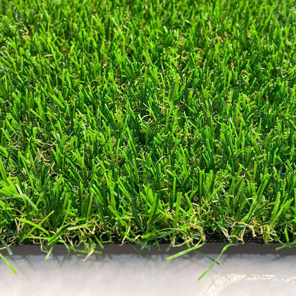 Artificial Synthetic Grass Lawn Realistic Fake Turf Garden Outdoor Decor Set