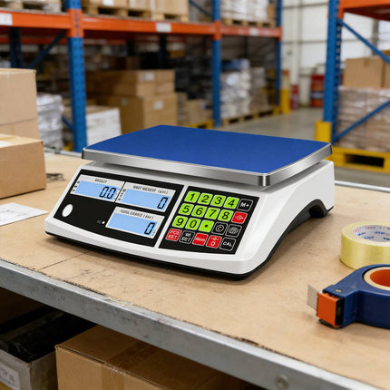Electronic Counting Scale 10kg 0.1g Triple Display