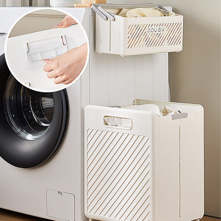 Large Capacity Foldable Multifunctional Handheld Laundry Hamper Durable Sturdy