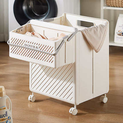 Large Capacity Foldable Multifunctional Handheld Laundry Hamper Durable Sturdy