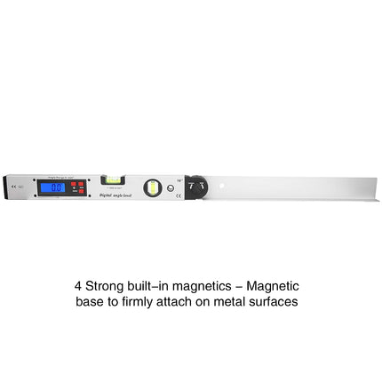 Aluminum Alloy Digital Angle Ruler Level Tool High Precision for Construction