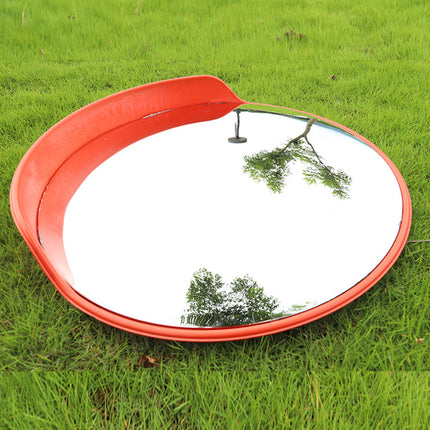 Road 230-Degree Corner Wide-Angle Mirror 45cm Round Traffic Safety Mirror