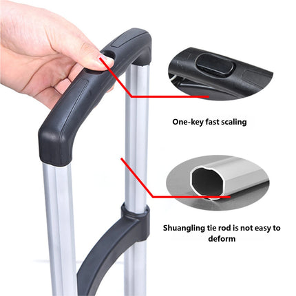 Folding Hand Truck Cart with Wear-Resistant Wheels Large Capacity Portable