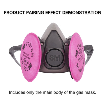 6200 Half Facepiece Respirator Mask Organic Vapor Chemical Safety Protection