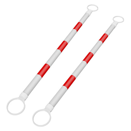 2PCS 1 to 2M Telescopic Cone Connecting Rod Extendable Barrier Link Bar