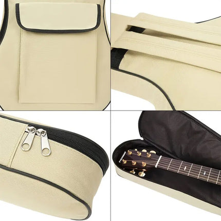 41Inch Wood Guitar Bag Basic Model 5MM Thick Cotton Double Strap Soft Guitar Bag