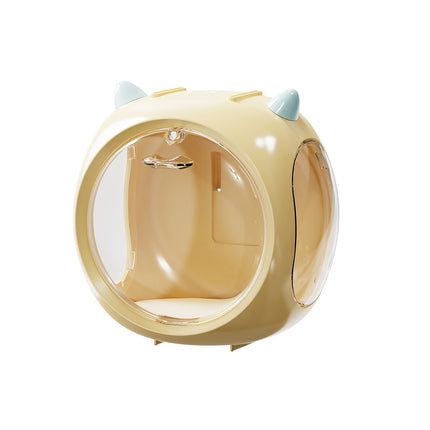 Space Capsule Storage Box Single Display Organizer for Figures and Dolls