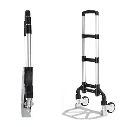 Folding Hand Trolley Cart Heavy Duty Utility Truck Portable Pull Wagon Trailer