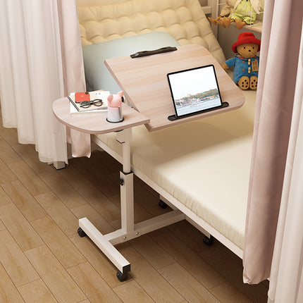 Portable Adjustable Height Laptop Desk Stand Mobile Table For Bed Sofa Office