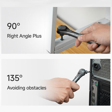 40 in 1 Ratchet Screwdriver Set Sturdy Durable Steel Bits for Auto Home Repair