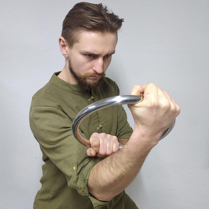 Wing Chun Weighted Training Steel Ring Wear Resistant for Martial Arts Practice