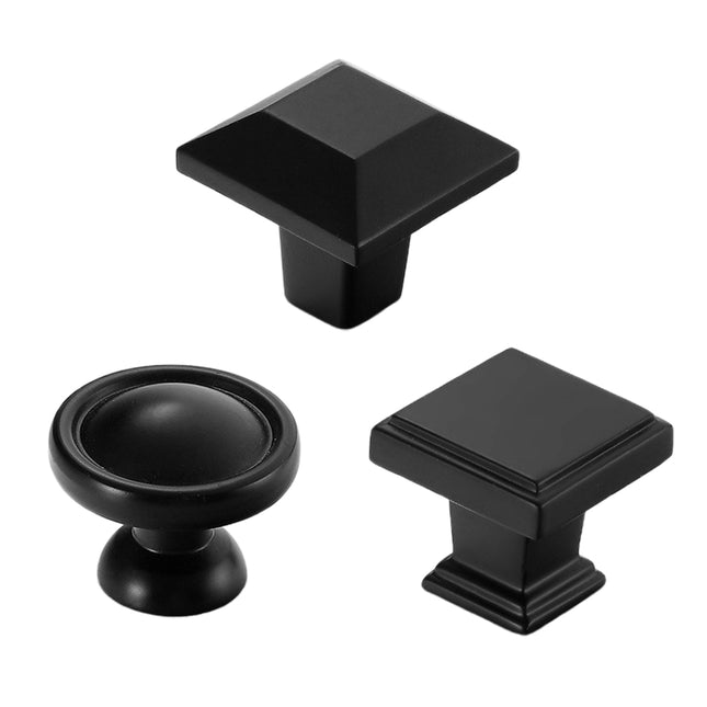 Black Copper Cabinet Handle Wardrobe Drawer Pull Door Handle for Cabinets