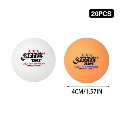 20Pcs Pro Indoor High Bounce Table Tennis Balls for Ping Pong Competition Use
