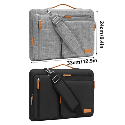 Portable Laptop Bag Shoulder Messenger Bag for Men Women Business Work Travel