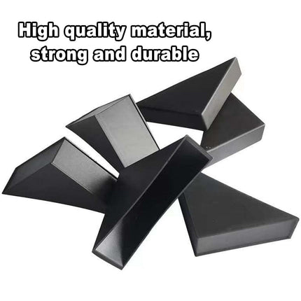100pcs Plastic Corner Protector Right Angle Frame Cabinet Furniture Door Edge