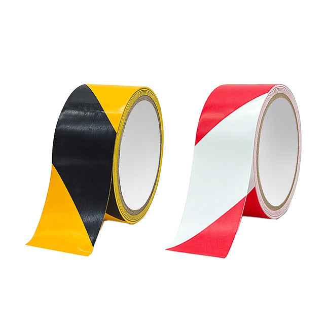 PVC Warning Tape 10cmx3.3m Durable High Adhesion Waterproof for Floor Marking