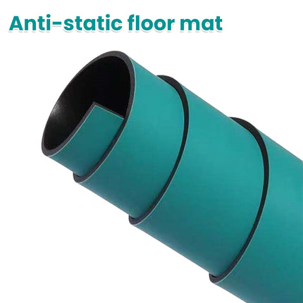 Anti Static Bench Mat 100 x 80cm Green Rubber Work Mat