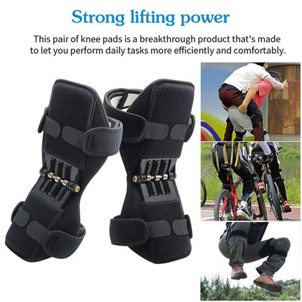 Adjustable Knee Support Booster Brace for Lifting Squatting Hiking and Sports