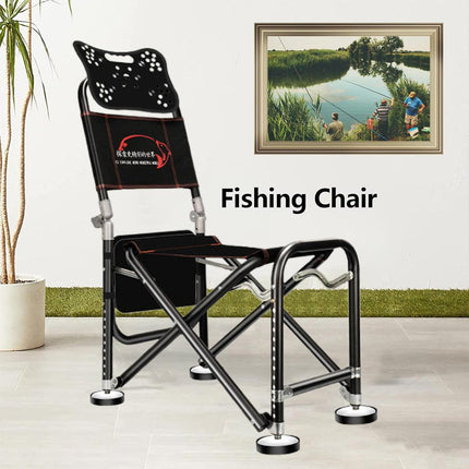 Multifunctional Recliner Folding Fishing Chair Portable Outdoor Camping Chair