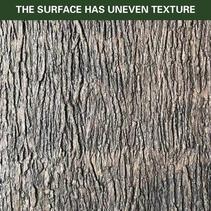 Simulation of Tree Bark Water Pipe Cover Decoration Realistic Texture Home Use