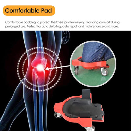 Bricklayer Knee Pad Tool Cart for Renovation For Construction Storage Anti-Slip