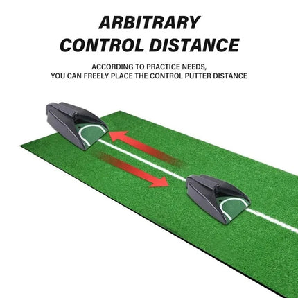 Automatic Golf Ball Returner Electric Putting Practice Trainer Return Turf Base