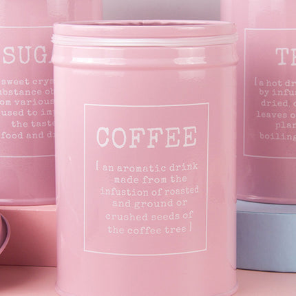 3 PCS Practical Airtight Jar for Milk Powder Coffee Tea Storage Moisture Proof